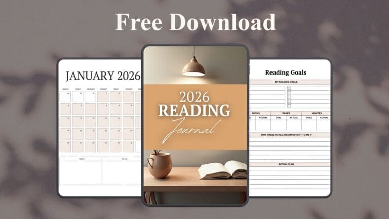 Digital Reading Journal – Free Printable PDF