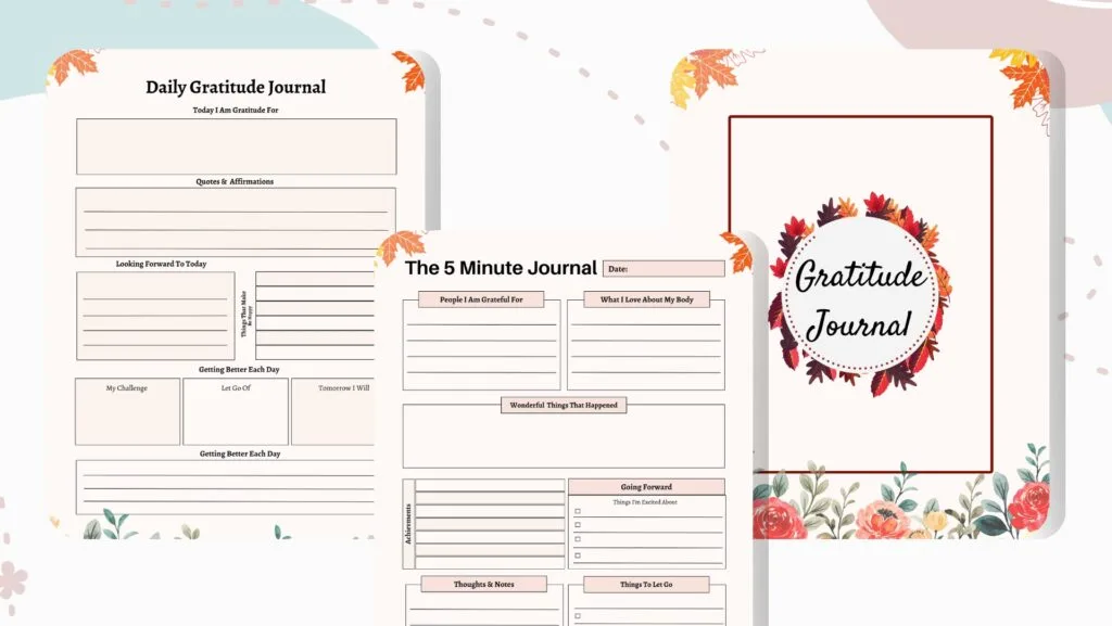 Free Gratitude Journal PDF