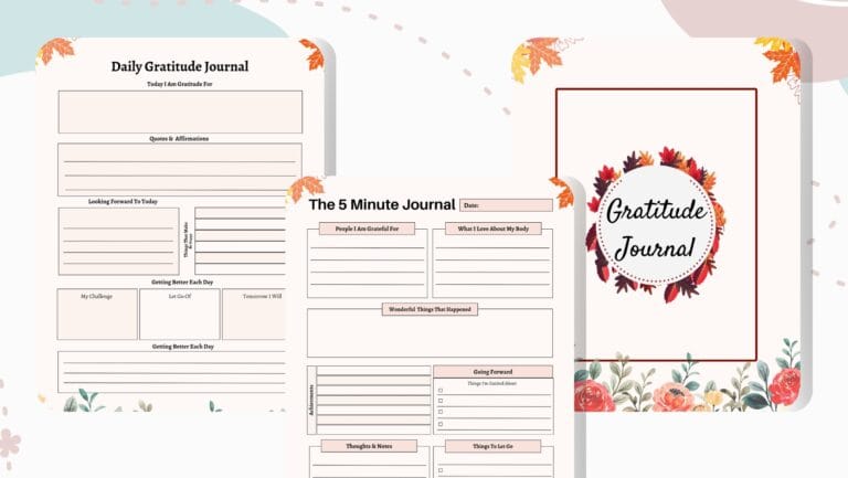 Free Gratitude Journal PDF