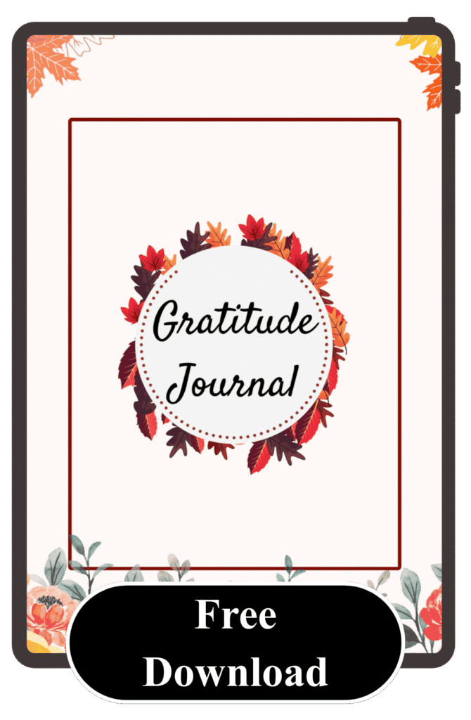 Free Gratitude Journal PDF