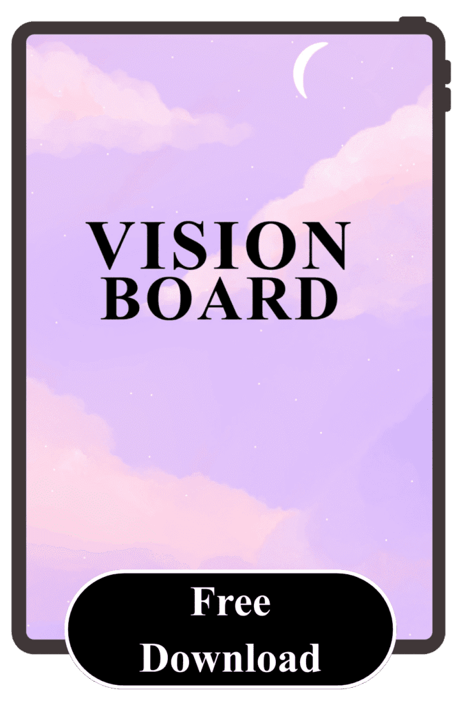 Free Vision Board Workbook