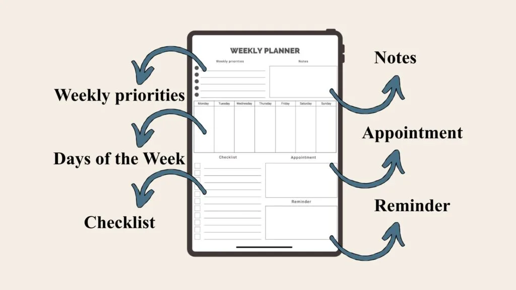 weekly planner